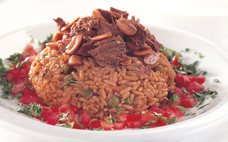 كبسة باللحمة