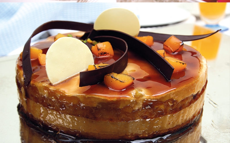 الدراق بالكاراميل