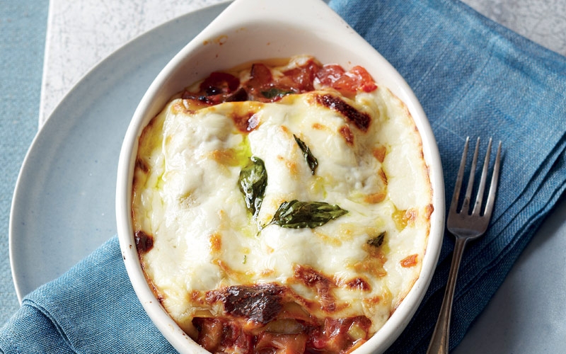 باستا كانيلوني بالباذنجان والجبنة