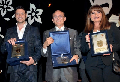 تكريم محمد صبحي وأحمد عز وليلى علوي في مهرجان المسرح