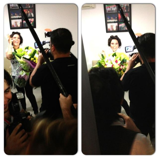 حضور نجل الرئيس الفلسطيني واحتفال أحلام بالـ 'كنتاكي' في غرفتها في الكواليس