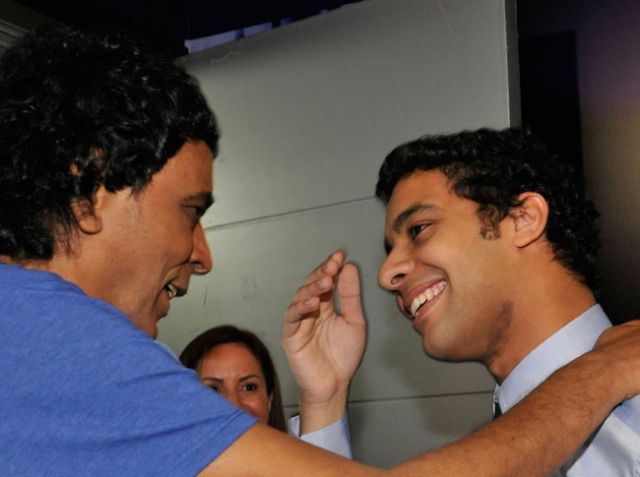 أحمد جمال بين دعم 'الكينج' وإعجاب نانسي!