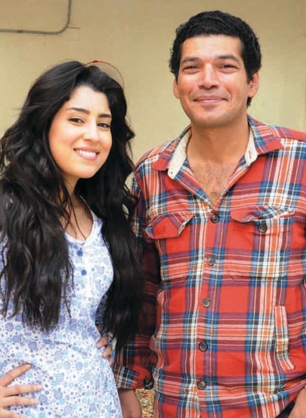 باسم سمرة وآيتن عامر<br />