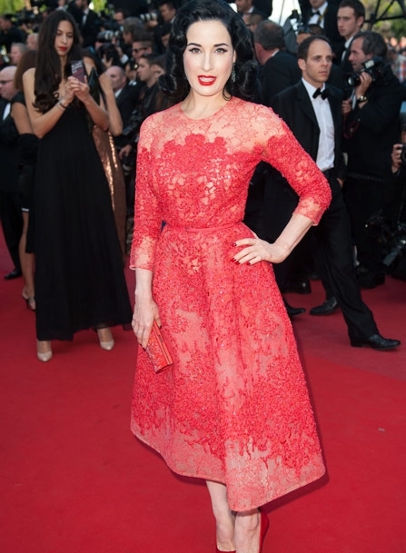 Dita von Teese in Elie Saab Couture