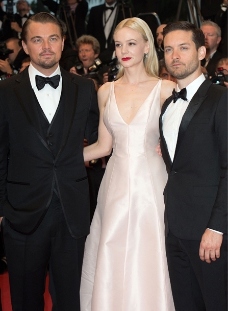 Leonardo DiCaprio, Tobey Maguire and Carey Mulligan