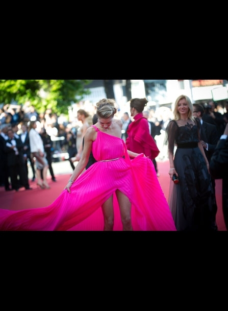 Jessica Hart attends Behind The Candelabra