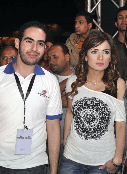 شذى وكريم محسن بين الحضور<br />