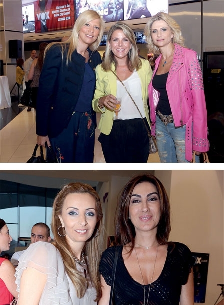 ماري فرانس خليل وجوانا فارس وفاليري نصار/ ميراي بكر وماريا عاصي