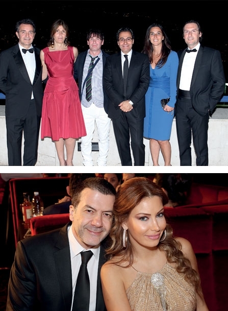 بياترو واليزابيث بيكاري وجيم لامبي وطوني سلامة وكاميلا وبياترو فالساتشي/ كريستينا وطوني بارود