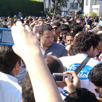 مشاركو 'أراب آيدول' يتسببون بأزمة سير في الإسكندرية