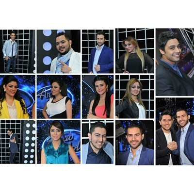 المتأهيلن الـ 13 في Arab Idol2 