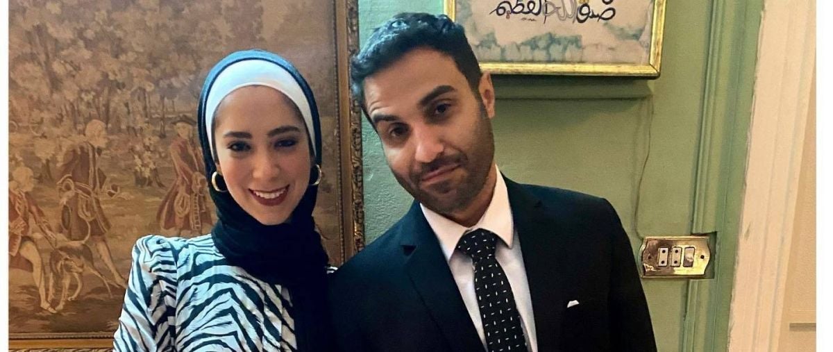 أحمد فهمي وداليا شوقي في فيديو طريف من كواليس بـ