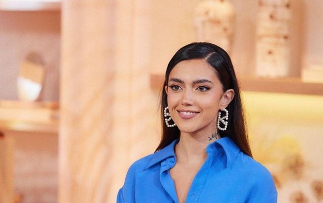 بالفيديو - مفاجأة لطيفة لستيفاني عطالله على الهواء... وحبيبها يتحدث عن قصة حبّهما