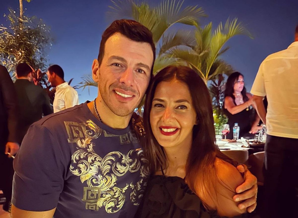 دنيا سمير غانم تحتفل بيوم ميلاد زوجها برسالة رومانسية