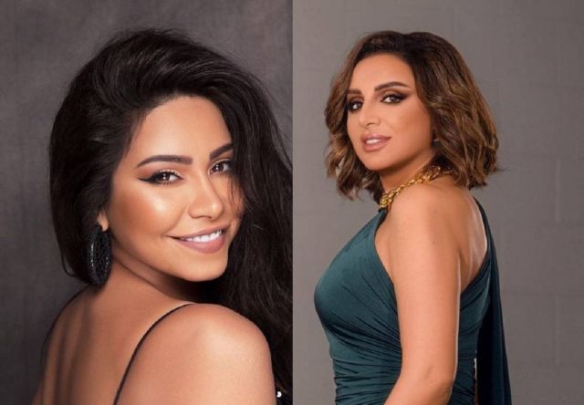 أنغام وشيرين عبد الوهاب