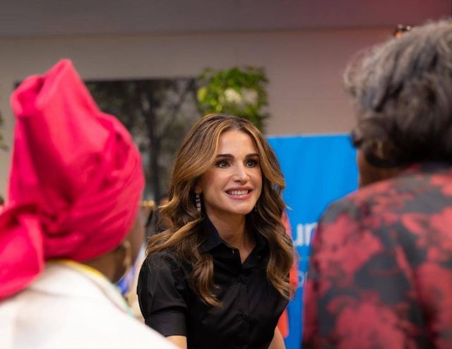 الملكة رانيا في نيويورك من أجل مناصرة الأطفال