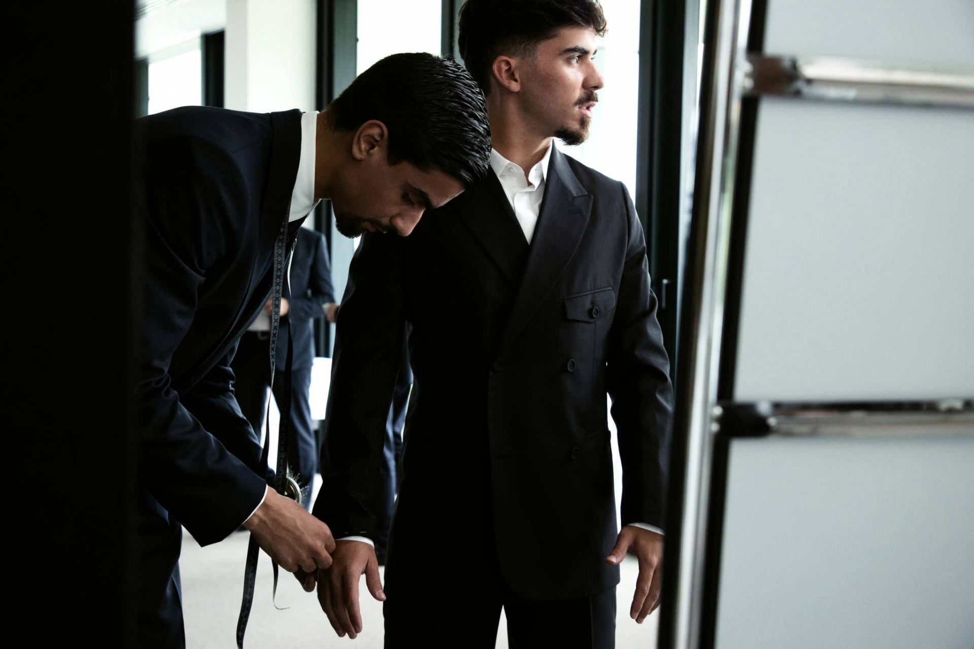 DIOR MEN AND PARIS SAINT GERMAIN - FITTINGS BY ALFREDO PIOLA - VITINHA DIOR MEN AND PARIS SAINT GERMAIN - FITTINGS BY ALFREDO PIOLA - VITINHA