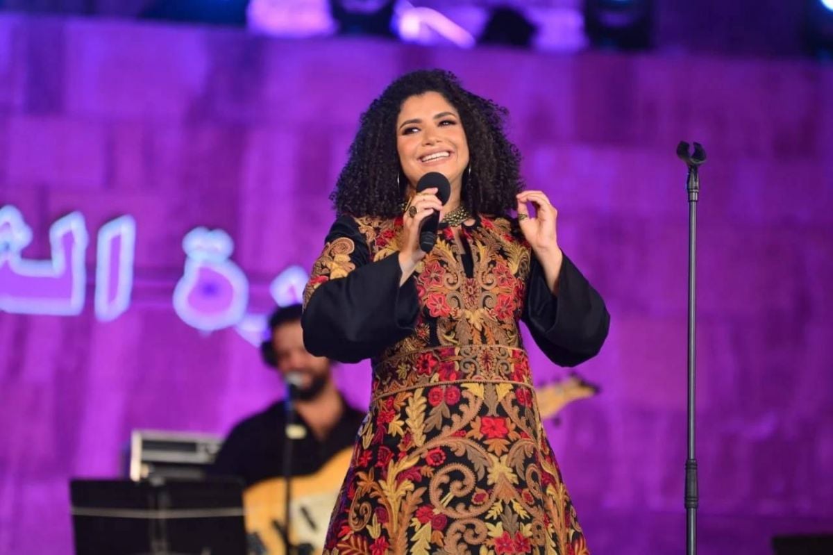 وفاة والد المطربة نسمة محجوب