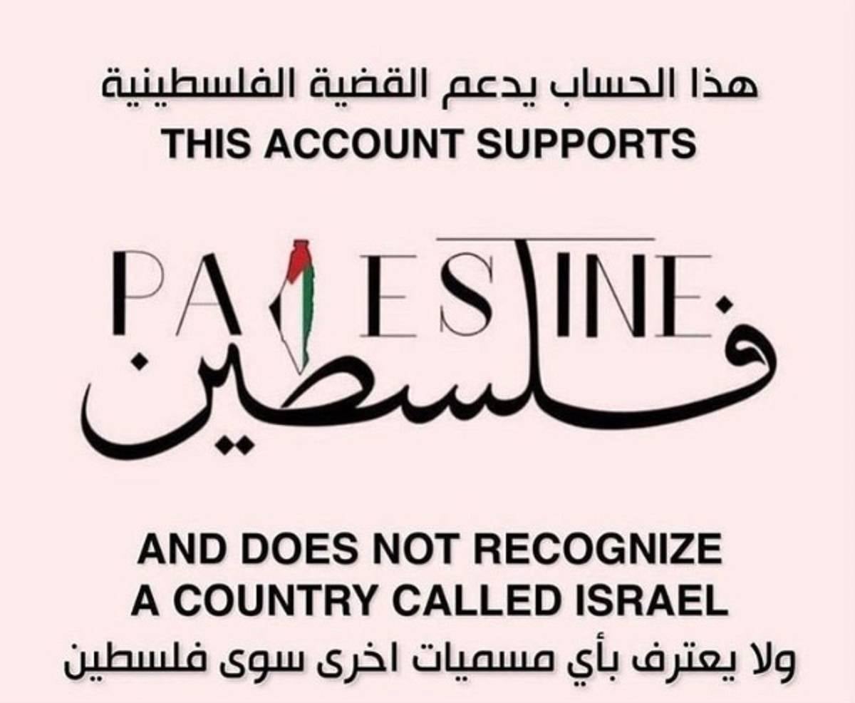 حسابات النجوم منصّات للدفاع عن فلسطين