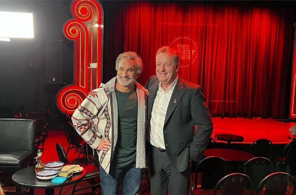 باسم يوسف يعلن تفاصيل لقائه الثاني مع بيرس مورغان: هادئ ومعقّد