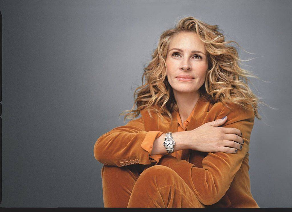 جوليا روبرتس سفيرة دار Chopard وأسرار السعادة