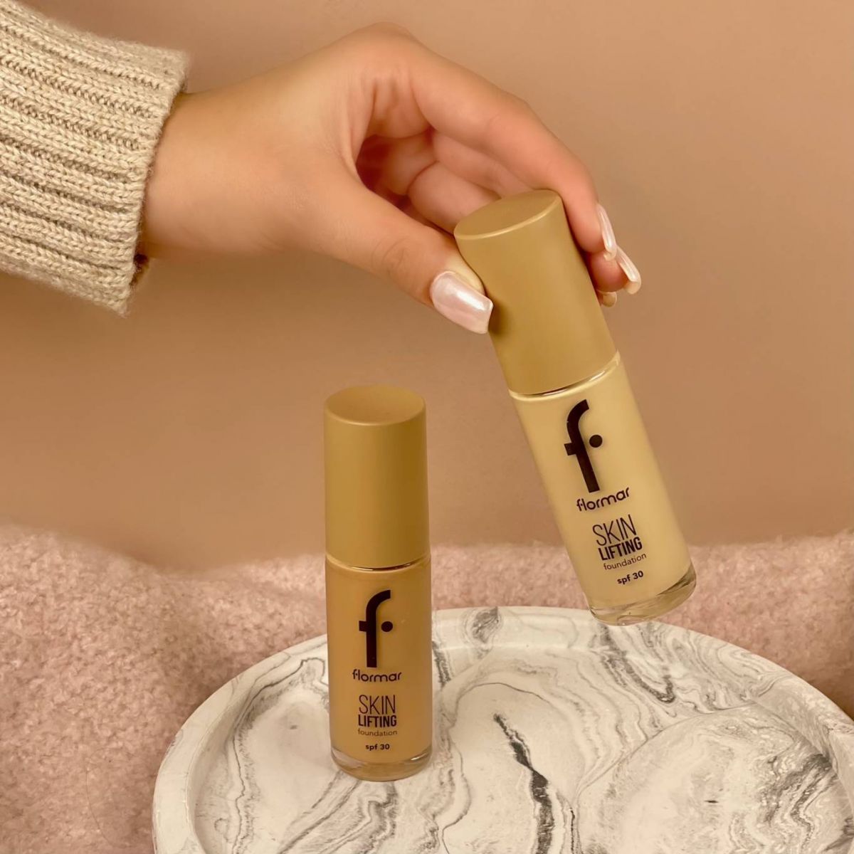 تمتعي ببشرة خالية من العيوب مع كريم الأساس الجديد 