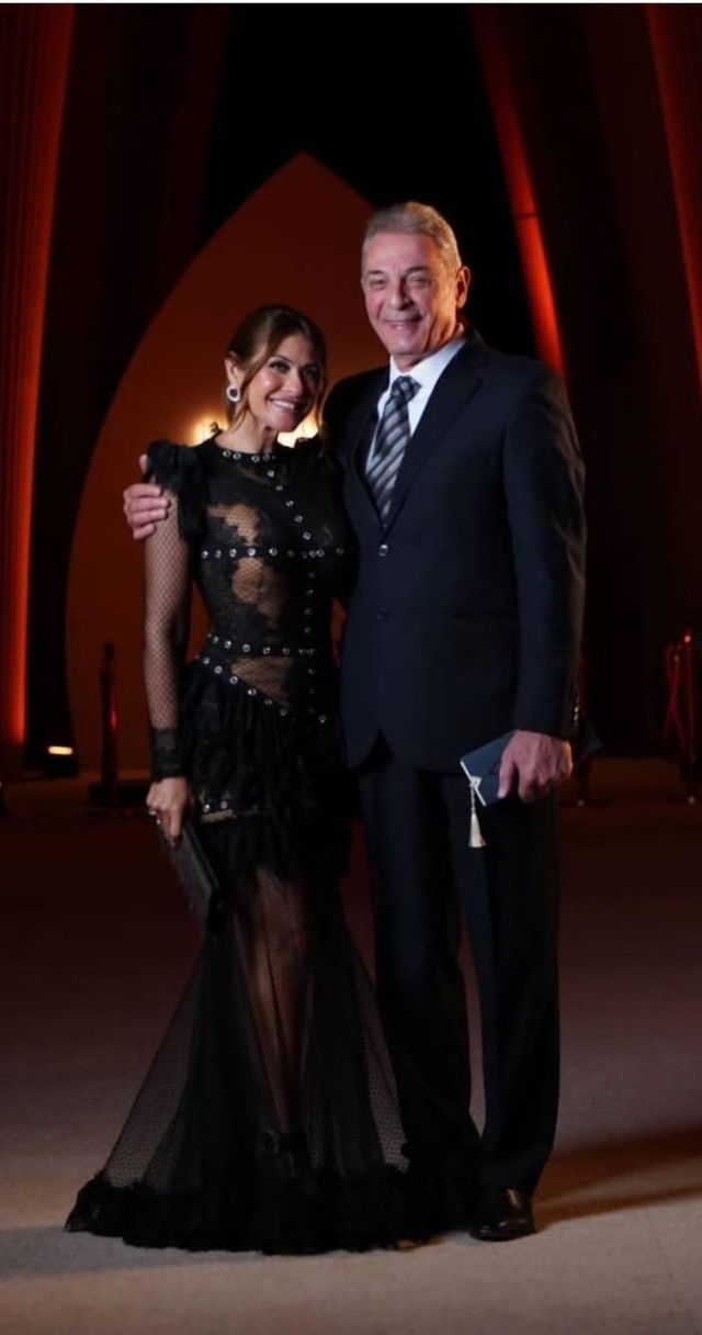 محمود حميدة وهيدي كرم في مهرجان الجونة