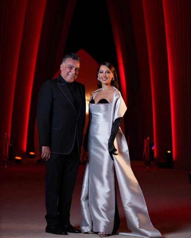 ياسمين رئيس وتامر حبيب في حفل افتتاح مهرجان الجونة