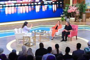 بالصور - وليد توفيق وزوجته جورجينا رزق يكشفان أسرارهما في ظهور إعلامي نادر