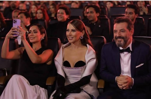 ياسمين رئيس وبسنت شوقي في حفل افتتاح مهرجان الجونة