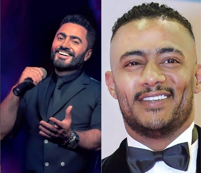 تامر حسني ومحمد رمضان