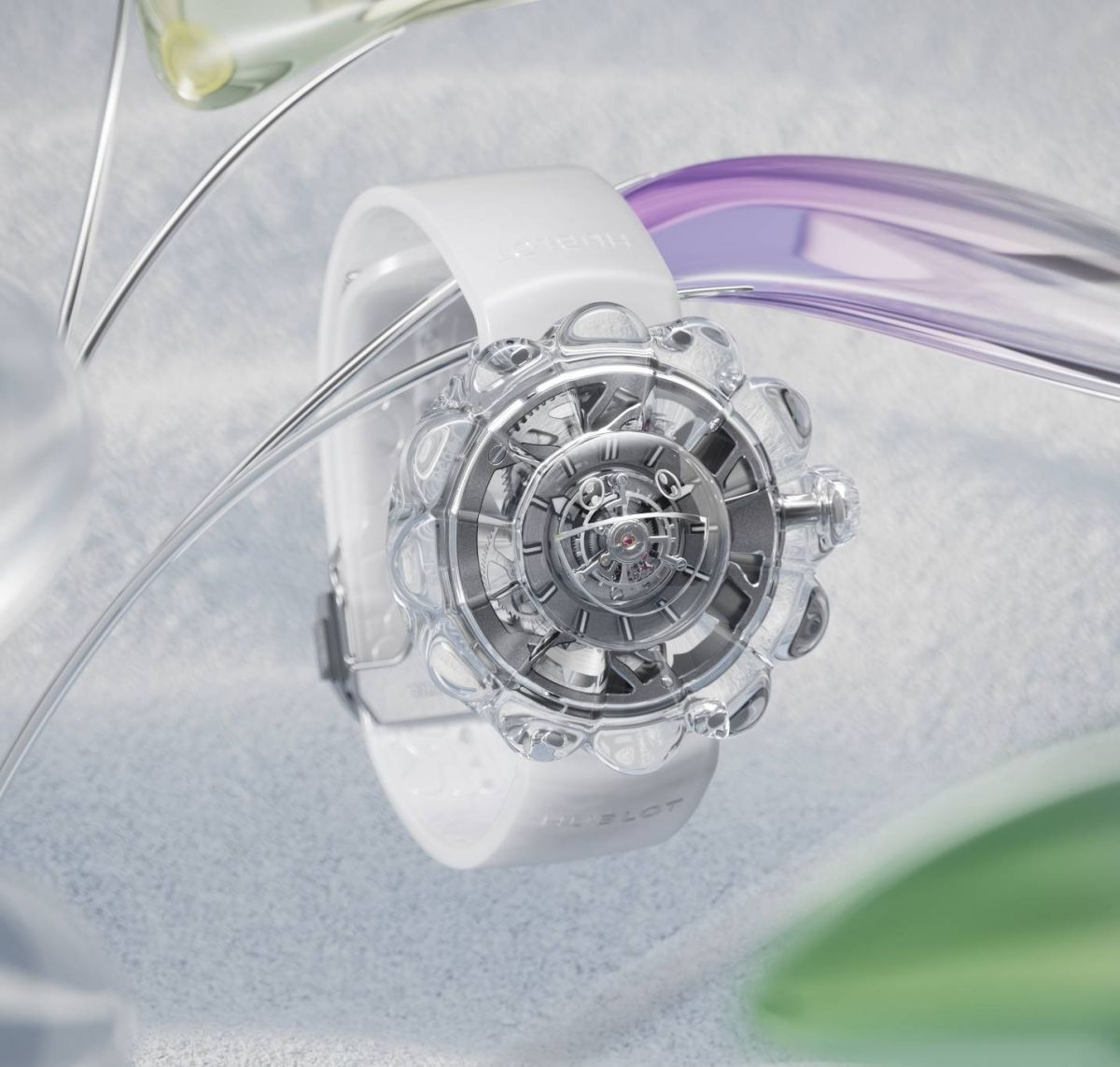 من تصميم تكاشي موراكامي... Hublot MP-15 زهرة الساعات