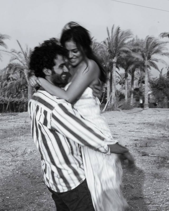 ثراء جبيل وزوجها 