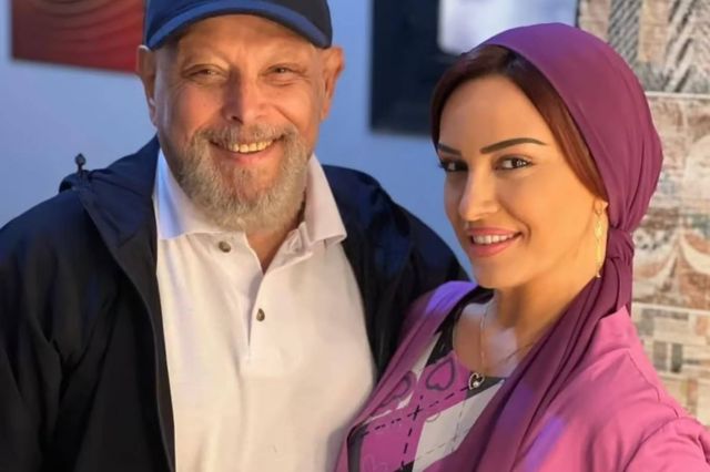 ريهام عبد الغفور ووالدها