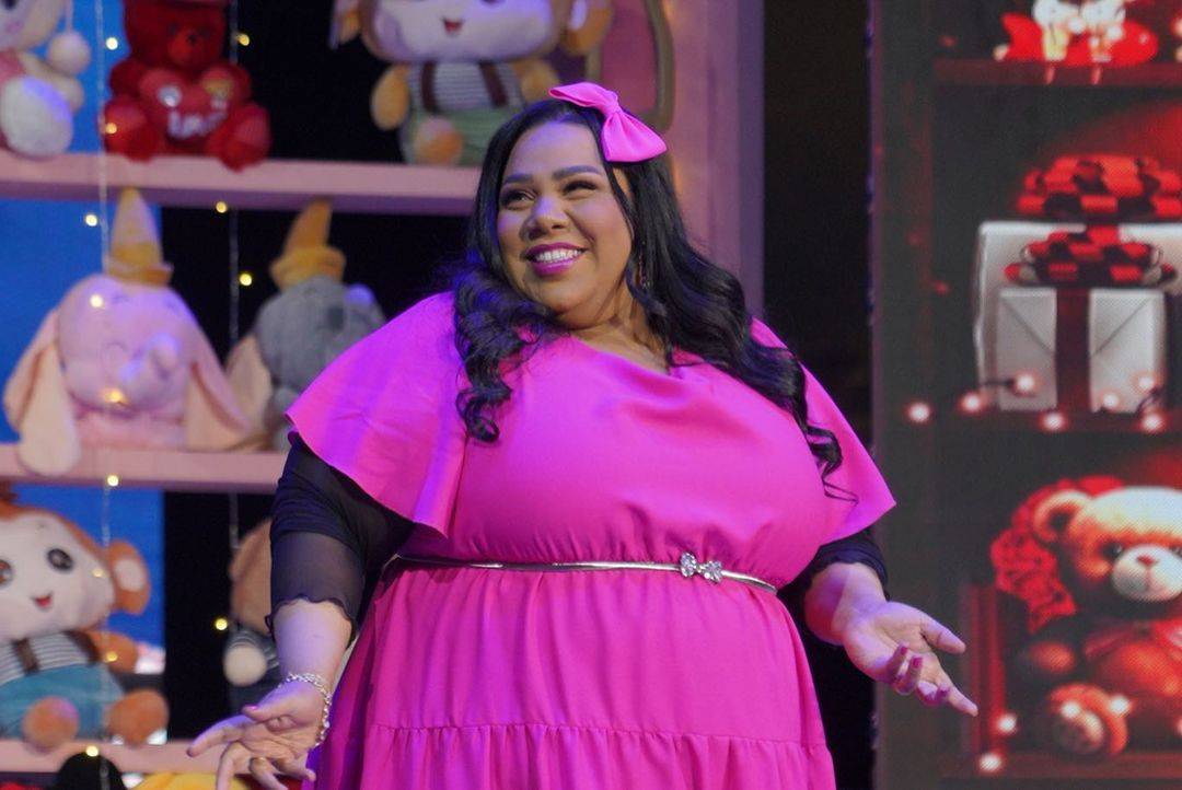 شيماء سيف تخسر بعضاً من وزنها الزائد وتستعرض أناقتها بالأسود