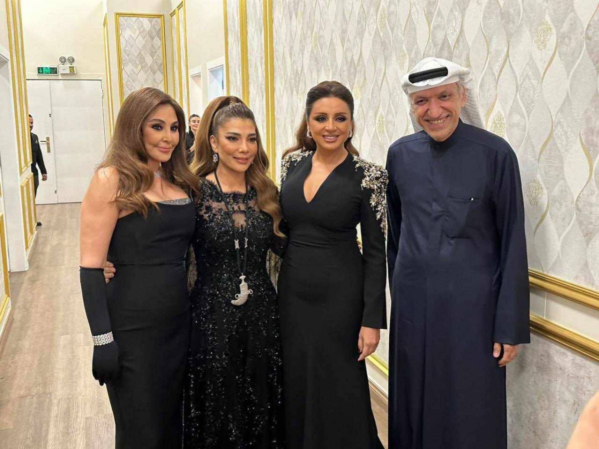 بالفيديو والصور - الجمهور يتفاعل مع صلح أصالة وأنغام في السعودية