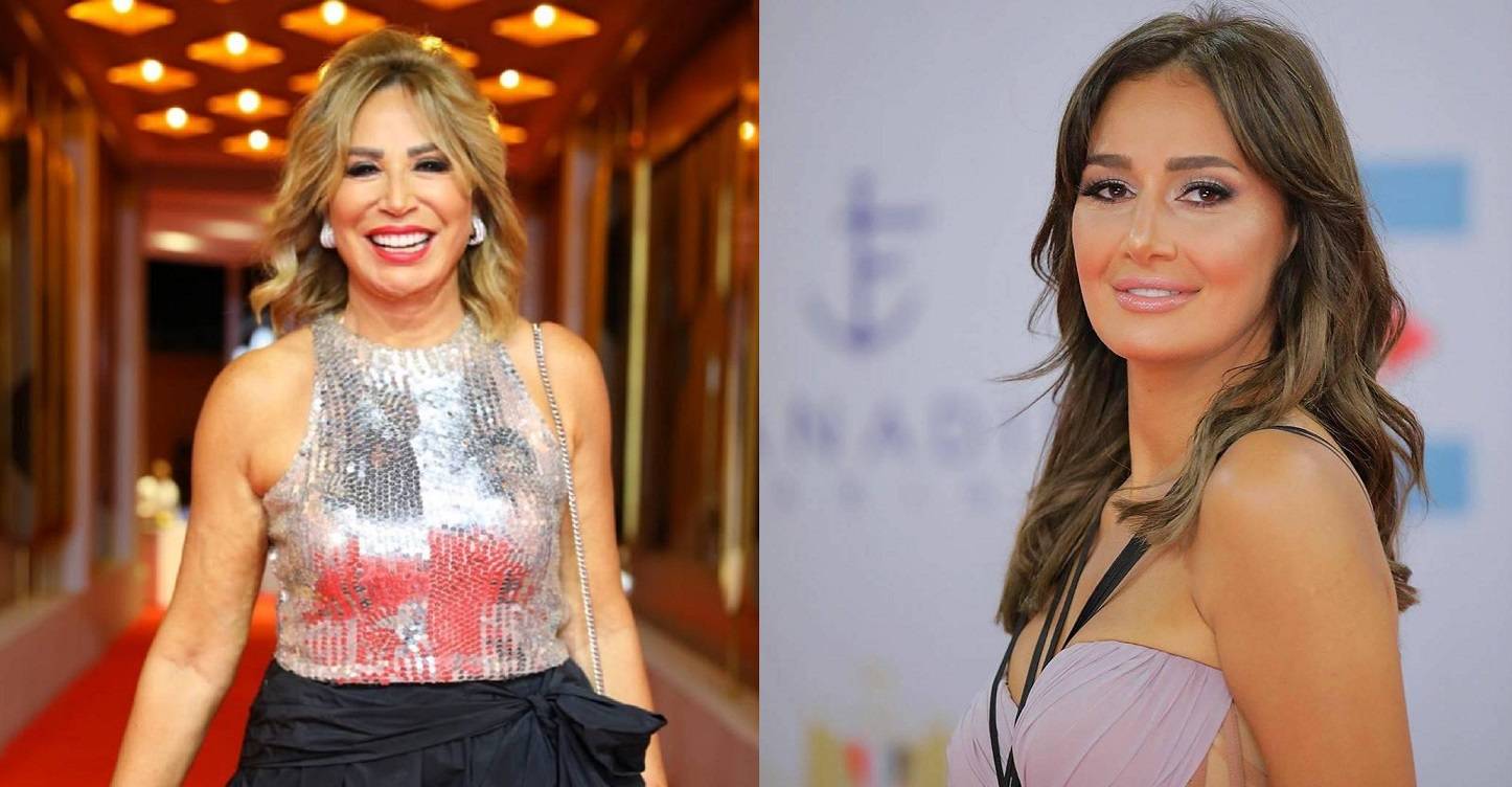إيناس الدغيدي وحلا شيحة