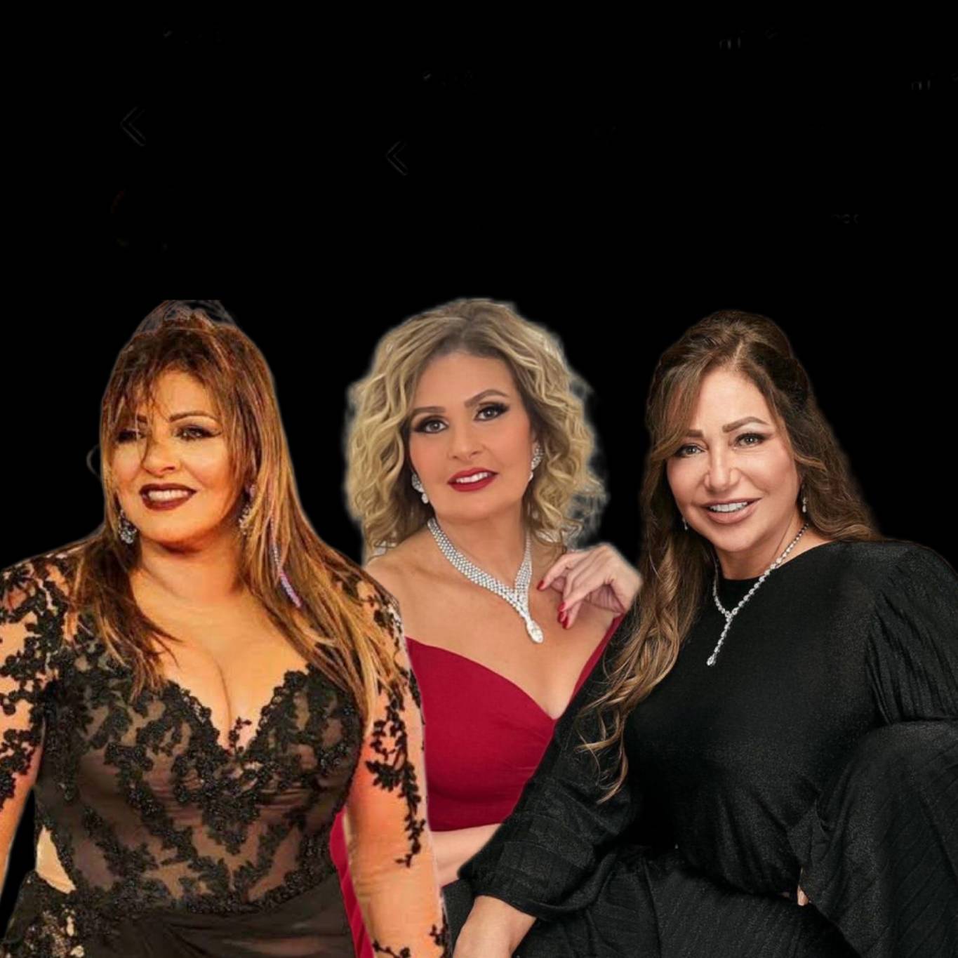 ليلى علوي ويسرا وهالة صدقي