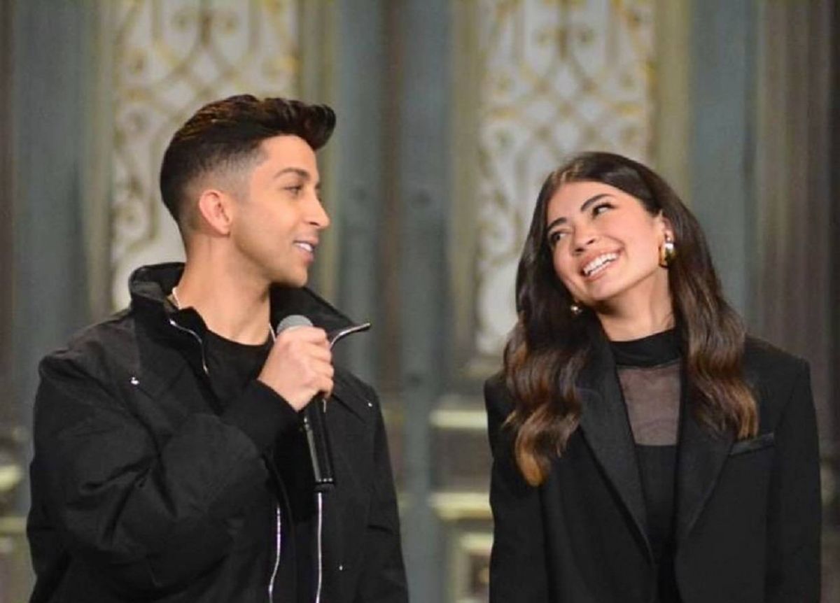 بالفيديو - هشام جمال يكشف تفاصيل خطوبته لليلى زاهر