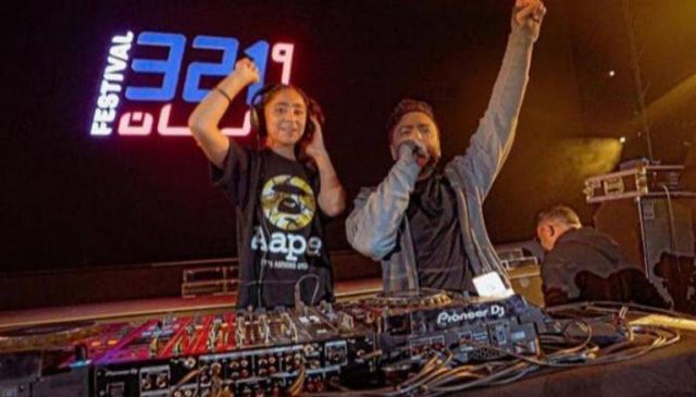 تامر حسني وابنته تاليا