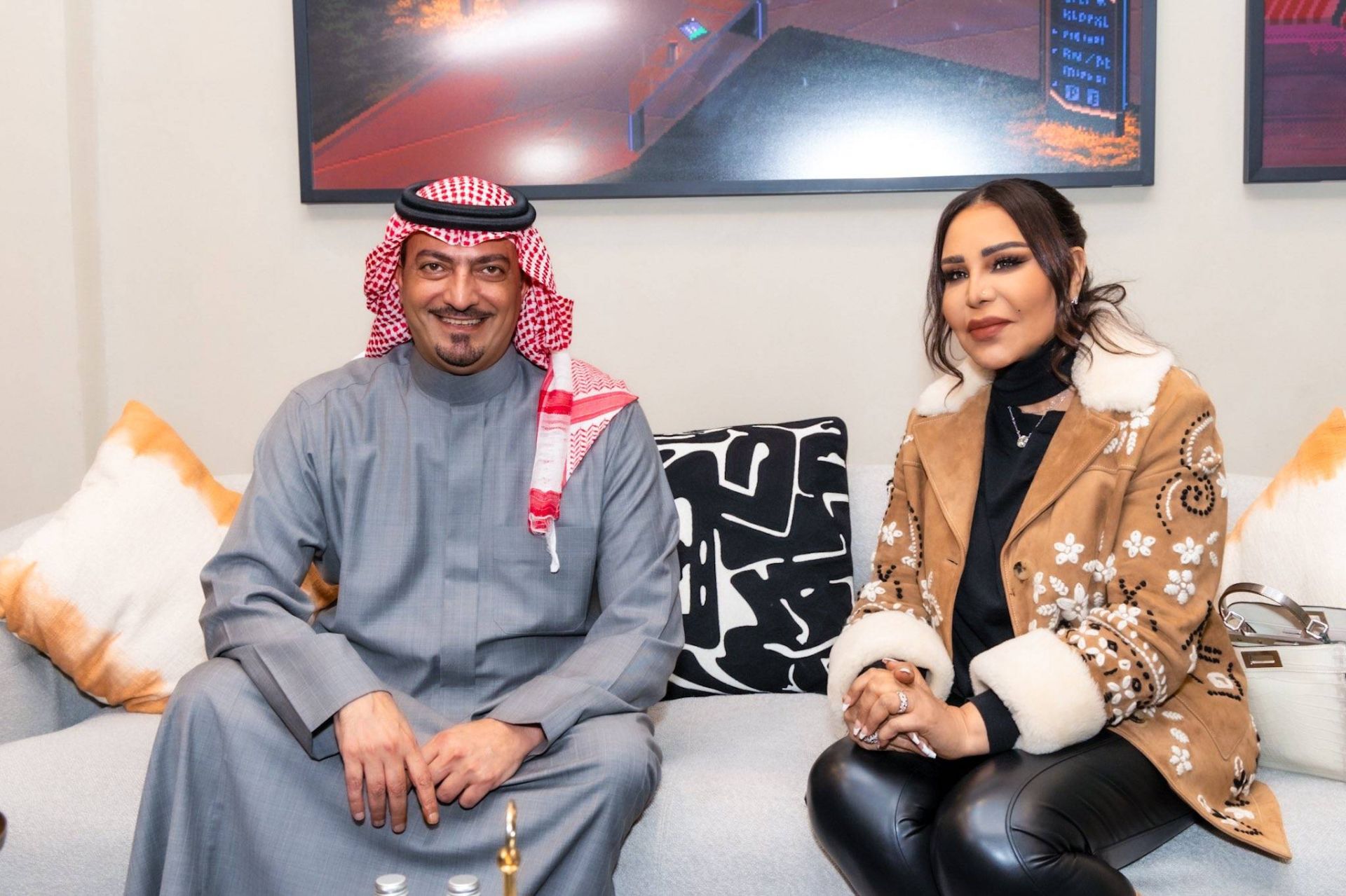  أحلام الشامسي والأمير سعود بن عبدالله