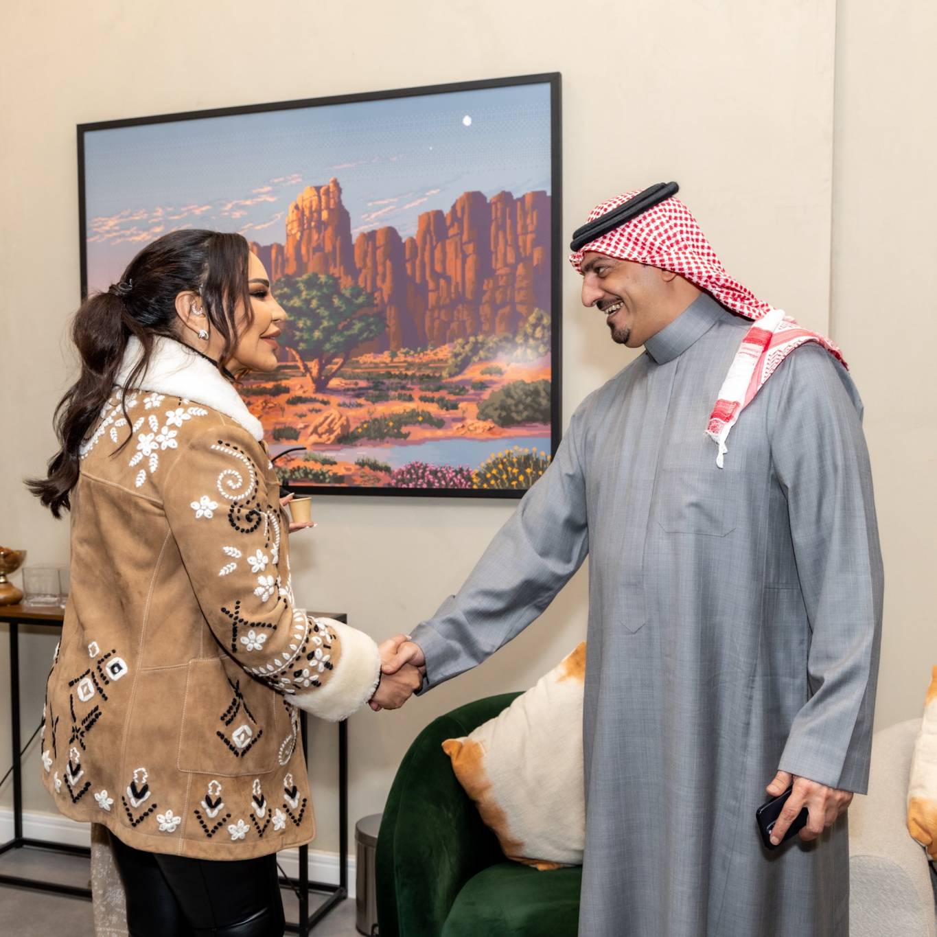  الأمير سعود بن عبدالله وأحلام الشامسي