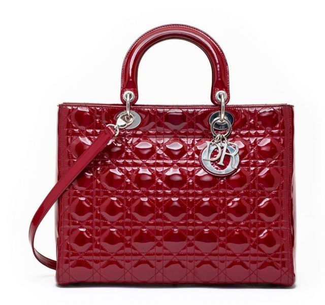 Dior berry handbag