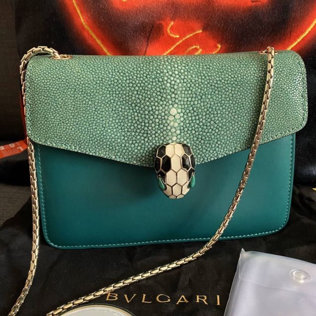 Bulgari Serpenti cross body handbag