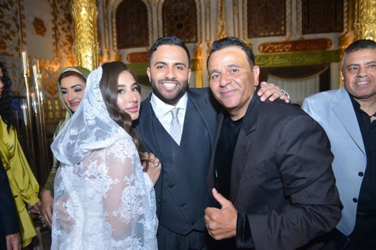بالصور - محمد فؤاد يحتفل بزفاف نجله في حضور نجوم الفن