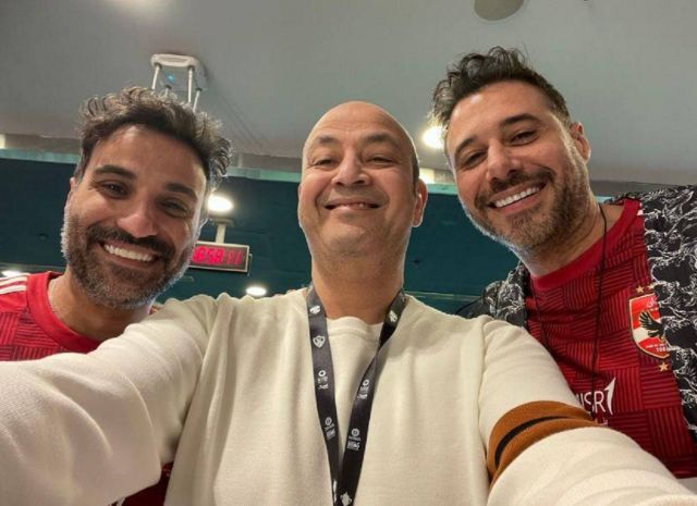 أحمد فهمي وأحمد السعدني مع عمرو أديب