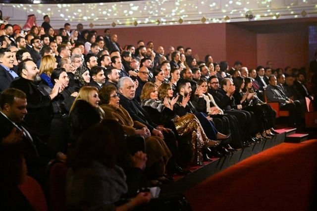 نجوم الفن في حفل 