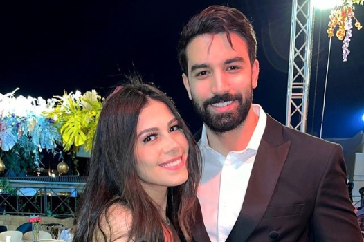 حازم إيهاب يستقبل مولودته بالبالونات... ويختار لها هذا الاسم