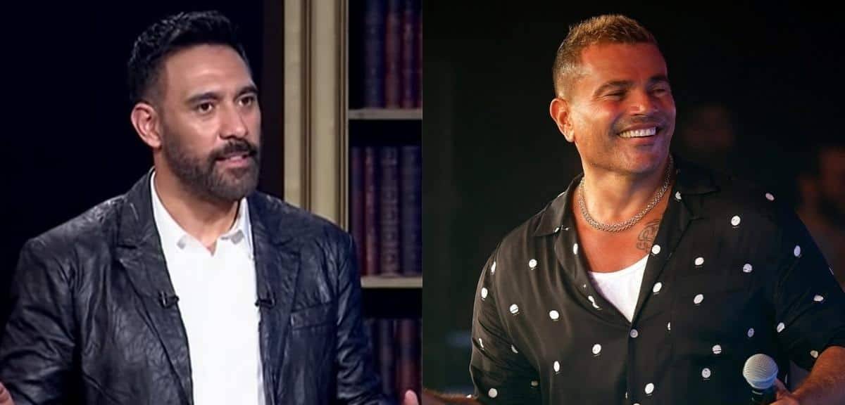 عمرو دياب وعمرو مصطفى