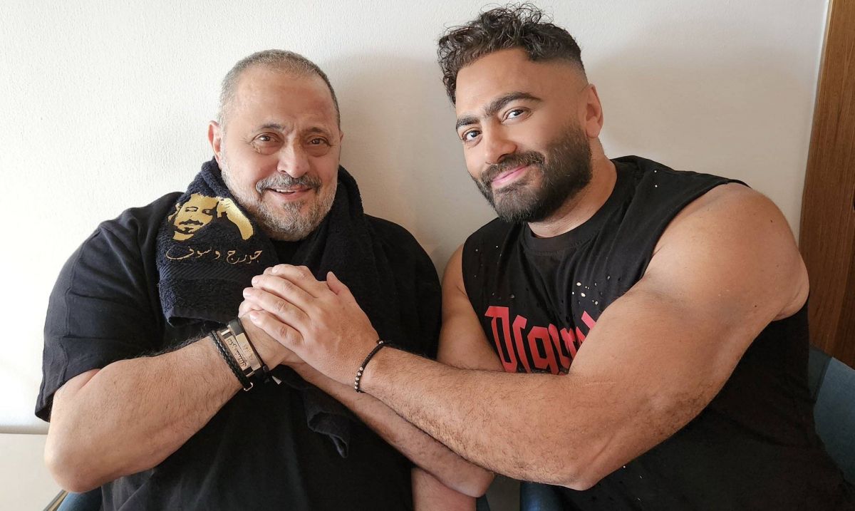 صورة تجمع تامر حسني بجورج وسوف.. هذا ما قاله الأخير